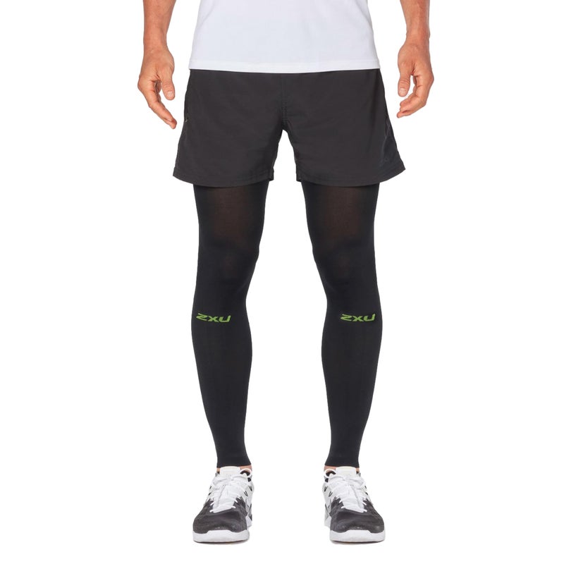 2XU Unisex Recovery Flex Leg Sleeves Black/Nero Large - Image 1